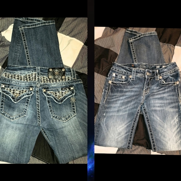 Lot of 5 Miss Me Jeans 1 Rock Revival Jeans - Picture 6 of 6